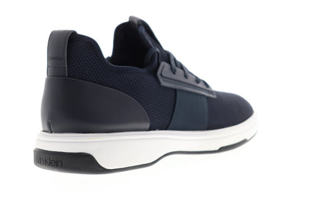 Calvin Klein Phyll 34F2044-DNY Mens Blue Mesh Lace Up Low Top Sneakers Shoes