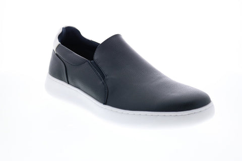 Calvin Klein Fortun Tumbled Smooth Mens Blue Slip On Designer Sneakers Shoes