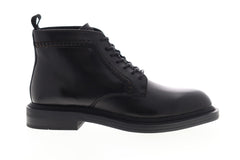 Calvin Klein Colebee 34F2120-BLK Mens Black Leather Casual Dress Boots Shoes