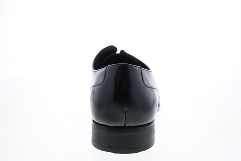 Calvin Klein Ripley Box Textured Mens Black Oxfords & Lace Ups Plain Toe Shoes
