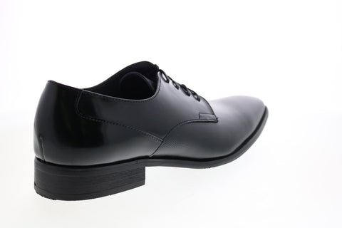 Calvin Klein Ripley Box Textured Mens Black Oxfords & Lace Ups Plain Toe Shoes