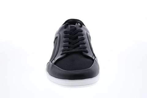 Calvin Klein Maxen Smooth Calf Ballistic Mens Black Designer Sneakers Shoes