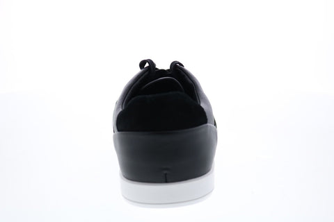 Calvin Klein Maxen Smooth Calf Ballistic Mens Black Designer Sneakers Shoes