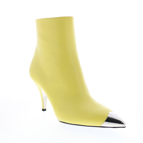 Calvin Klein Rosella Nappa 34J0820-PLL Womens Yellow Ankle & Booties Boots
