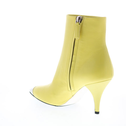Calvin Klein Rosella Nappa 34J0820-PLL Womens Yellow Ankle & Booties Boots