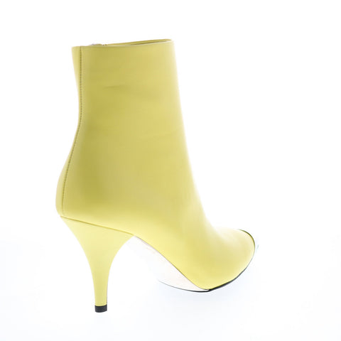 Calvin Klein Rosella Nappa 34J0820-PLL Womens Yellow Ankle & Booties Boots
