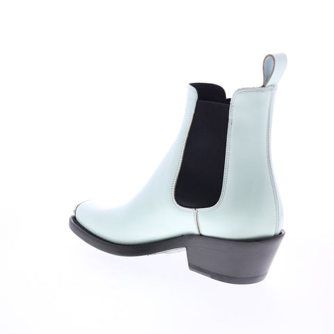 Calvin Klein Western Claire Spazzolato 34J0898-SIT Womens Blue Chelsea Boots