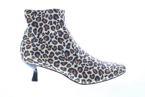 Katy Perry The Bridgette Womens Brown Canvas Slip On Ankle & Booties Boots 