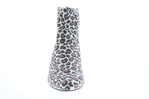 Katy Perry The Bridgette Womens Brown Canvas Slip On Ankle & Booties Boots 
