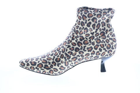 Katy Perry The Bridgette Womens Brown Canvas Slip On Ankle & Booties Boots 