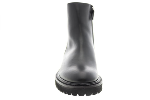 Aquatalia Pasquale Calf 34M0937-BLK Mens Black Leather Casual Dress Boots