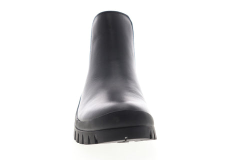 Calvin Klein Hugo Baby Calf 34S0409-BLK Mens Black Leather Chelsea Boots Shoes