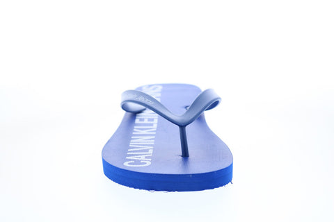 Calvin Klein Errol Jelly 34S0604-BNU Mens Blue Flip-Flops Sandals Shoes