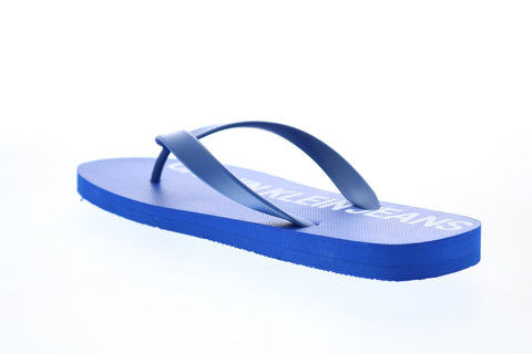 Calvin Klein Errol Jelly 34S0604-BNU Mens Blue Flip-Flops Sandals Shoes
