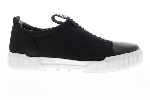 Calvin Klein Brett 34S1737-BLK Mens Black Mesh Slip On Sneakers Shoes