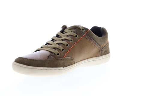 Calvin Klein Chandler Suede Smooth 34S72003-DDG Mens Brown Casual Fashion Sneakers Shoes