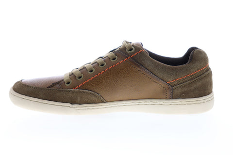Calvin Klein Chandler Suede Smooth 34S72003-DDG Mens Brown Casual Fashion Sneakers Shoes