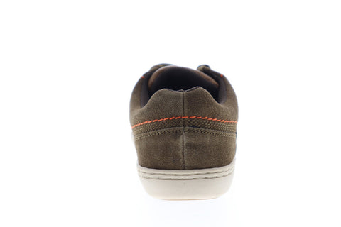 Calvin Klein Chandler Suede Smooth 34S72003-DDG Mens Brown Casual Fashion Sneakers Shoes