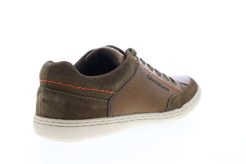 Calvin Klein Chandler Suede Smooth 34S72003-DDG Mens Brown Casual Fashion Sneakers Shoes