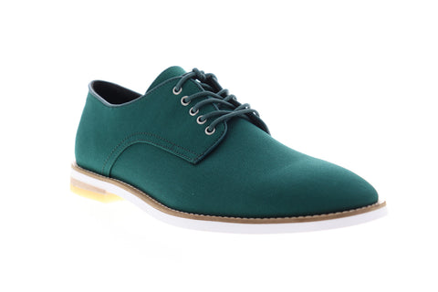 Calvin Klein Atlee Ballistic 34F0456-PND Mens Green Plain Toe Oxfords Shoes