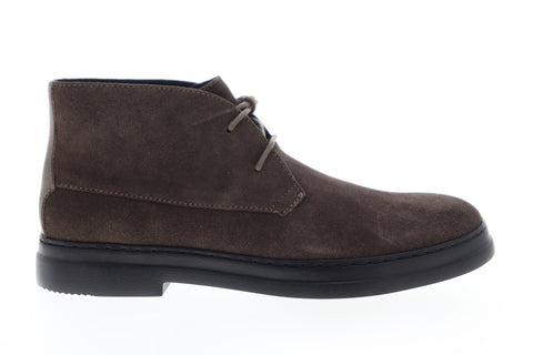 Calvin Klein Rueben Calf 34F0491-GSX Mens Brown Suede Mid Top Chukkas Boots