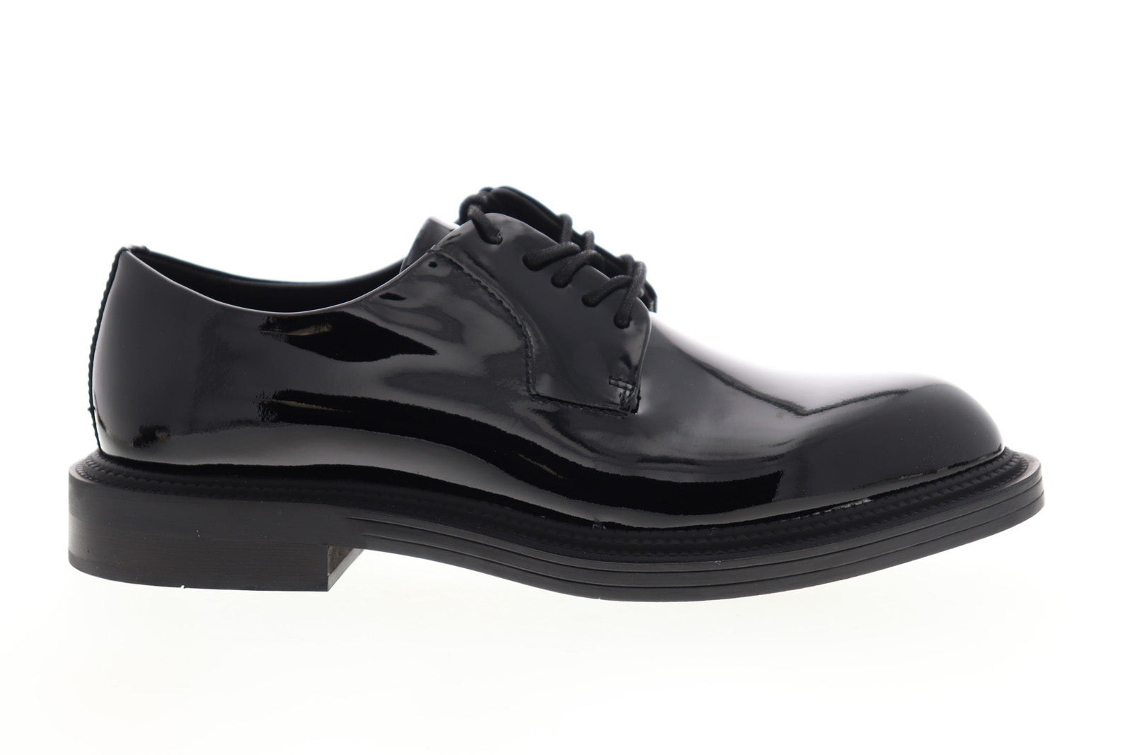 Calvin Klein Men’s Black Patent Lace-Up Oxfords Calvin Klein Men main image 4