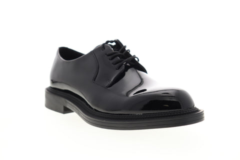 Calvin Klein Callen 34F0729-BLK Mens Black Low Top Plain Toe Oxfords Shoes