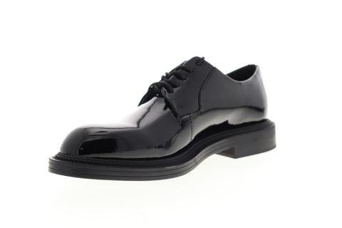 Calvin Klein Callen 34F0729-BLK Mens Black Low Top Plain Toe Oxfords Shoes