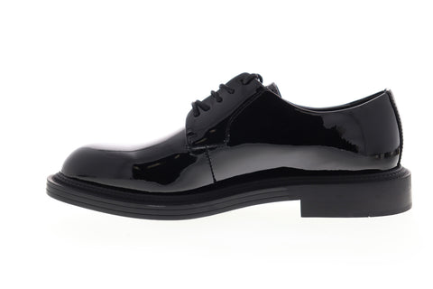 Calvin Klein Callen 34F0729-BLK Mens Black Low Top Plain Toe Oxfords Shoes