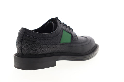 Calvin Klein Carper Scotch Grain 34F0757-BGS Mens Black Wingtip Oxfords Shoes