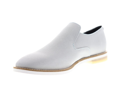 Calvin Klein Alfie Ballistic 34F1083-BYG Mens Gray Low Top Casual Loafers Shoes