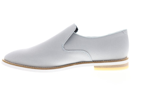 Calvin Klein Alfie Ballistic 34F1083-BYG Mens Gray Low Top Casual Loafers Shoes