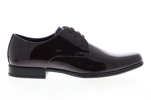 Calvin Klein Dillinger 34F1131-MAH Mens Brown Low Top Plain Toe Oxfords Shoes