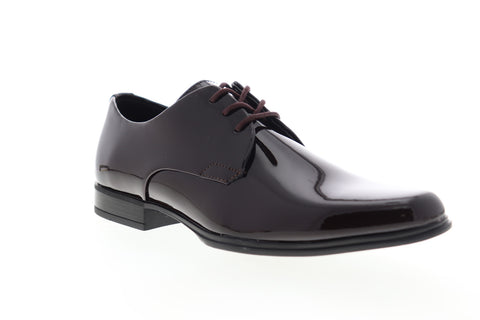 Calvin Klein Dillinger 34F1131-MAH Mens Brown Low Top Plain Toe Oxfords Shoes
