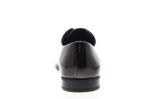 Calvin Klein Dillinger 34F1131-MAH Mens Brown Low Top Plain Toe Oxfords Shoes