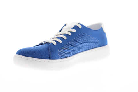Calvin Klein Freeport Knit 34F1287-SPU Mens Blue Canvas Designer Sneakers Shoes
