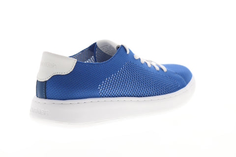 Calvin Klein Freeport Knit 34F1287-SPU Mens Blue Canvas Designer Sneakers Shoes