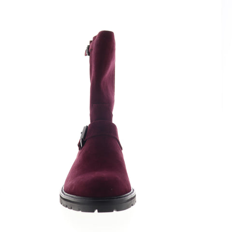 Calvin Klein Ugilio Calf Suede Mens 34F1604-DRR Purple Casual Dress Boots