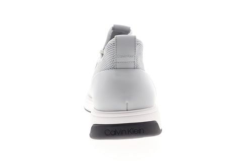Calvin Klein Phyll 34F2044-BYG Mens Gray Mesh Low Top Designer Sneakers Shoes