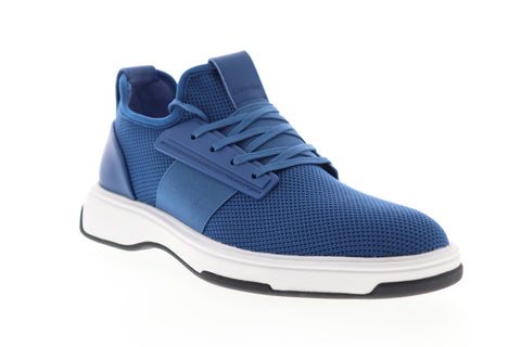 Calvin Klein Phyll 34F2044-SPU Mens Blue Mesh Low Top Designer Sneakers Shoes