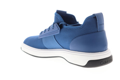 Calvin Klein Phyll 34F2044-SPU Mens Blue Mesh Low Top Designer Sneakers Shoes