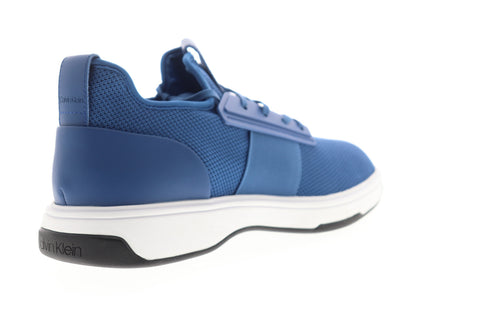 Calvin Klein Phyll 34F2044-SPU Mens Blue Mesh Low Top Designer Sneakers Shoes