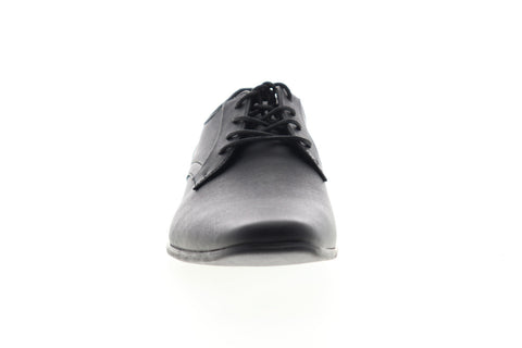 Calvin Klein Benton Weave Emboss 34F2936-BLK Mens Black Plain Toe Oxfords Shoes