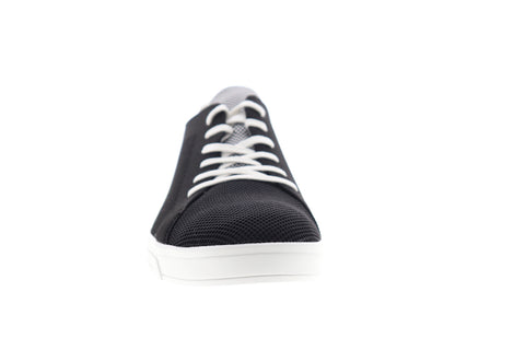 Calvin Klein Blaze 34F9412-BLK Mens Black Canvas Low Top Designer Sneakers Shoes