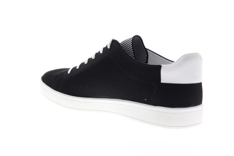 Calvin Klein Blaze 34F9412-BLK Mens Black Canvas Low Top Designer Sneakers Shoes
