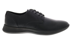 Calvin Klein Cornelius 34F9453-BLK Mens Black Leather Oxfords Plain Toe Shoes