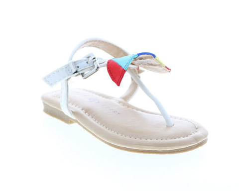 Katy Perry The Cabana 34PK0009-WHT Toddler White Strap Sandals Shoes
