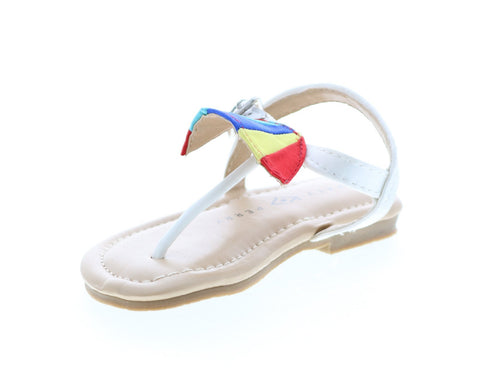 Katy Perry The Cabana 34PK0009-WHT Toddler White Strap Sandals Shoes