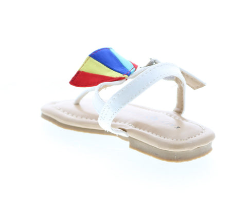 Katy Perry The Cabana 34PK0009-WHT Toddler White Strap Sandals Shoes