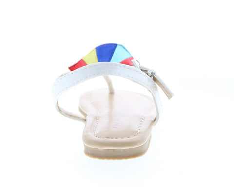 Katy Perry The Cabana 34PK0009-WHT Toddler White Strap Sandals Shoes